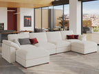 EASE MOOSE Cloud Sectional Modular Sofa, Oversized U Shape Sectional Couch Wide by EASEMOOSE