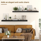 36 Inch Floating Shelves, 12 Inch Deep Floating Shelves - Image 6