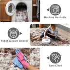 4x10 Wide Washable Runner Rug: Easy-to-Clean Runners - Image 3