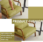 Karl home Mid-Century Modern Accent Chair, Living Room Chairs - Image 6
