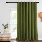 NICETOWN Olive Green Blackout Curtains - Image 8