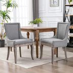 Modern Dining Chairs Set of 2, High Back Dining Chairs Side Chairs - Image 2