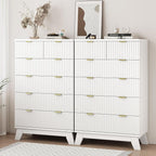 Xixini Fluted Dresser for Bedroom - Image 4