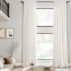 Extra Long Curtains 2 Panels 204 Inches Long by Nanspring