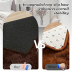 9x12 Area Rug Living Room Bedroom: Fluffy Plush Shag Carpet Brown | - Image 6