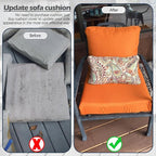 Sqodok Outdoor Cushion Covers 18x18 inch, Wicker Chair - Image 8