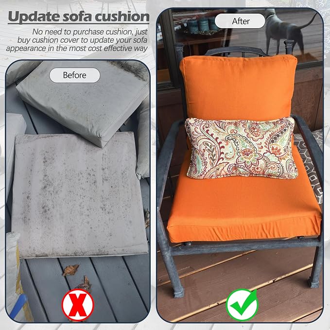 Sqodok Patio Cushion Covers 18x18 inch - Image 8