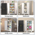 GAIOUS 61.02" Pantry Cabinet, Kitchen Pantry Storage Cabinets - Image 6