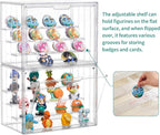 Attelite Acrylic Display Case, Upgrade 4 Tiers Clear Display Case - Image 5