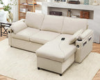 DURASPACE Sofa Bed Sleeper Pull Out 2 in 1 Sectional Sleeper Sofa Couches - Image 7
