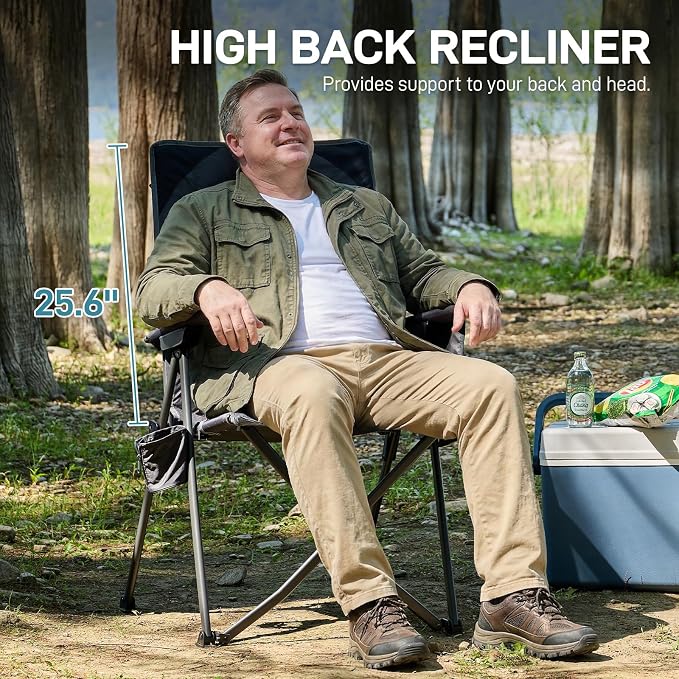 EVER ADVANCED Reclining Camping Chairs - Image 7