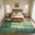 8x10 Green Washable Area Rugs for Living Room, Dining Room, Playroom | Ultra - Image 8
