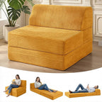 Kasunpul Folding Sofa Bed with Pillow, Memory Foam Fold Out Chair Bed, by KASUNPULGIVEYOUANEWLIFE