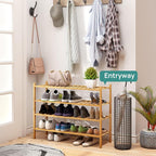 viewcare Shoe Rack, 4-Tier Long Shoe Rack - Image 4