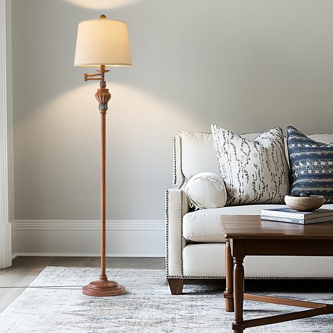 G-SAFAVA 61" Vintage Floor Lamp - Image 9