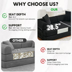 ZEIINPA Convertible Sleeper Sofa Bed - Image 4