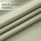 MIULEE 100% Blackout Linen Curtains - Image 3