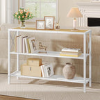 Hoctieon Industrial Console Table, 3 Tier Entryway Tables, Hallway Desk - Image 6