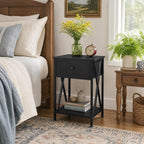 VECELO Nightstands, Modern End Side Tables, Night Stand - Image 8