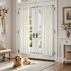 Pitalk 64 Inch Length Semi Sheer Linen Curtains - Image 6