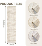 2x8 Runner Rug Non Slip, Washable Hallway Runner Rug, Nursery Room, Soft Runner - Image 2