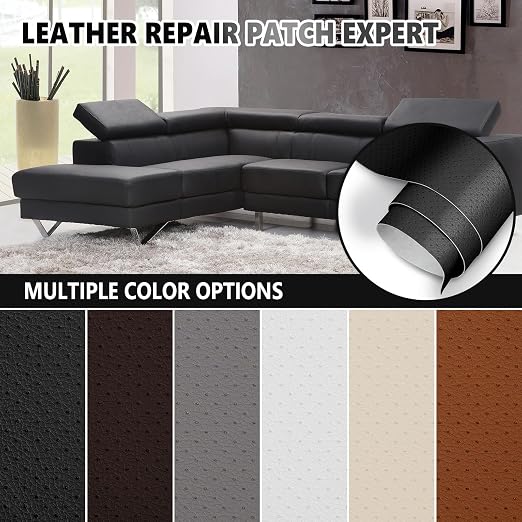 Leather Repair Patch, Breathable Perforated Self Adhesive Repair Patch - Image 2