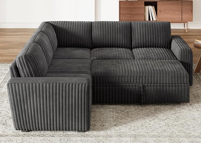 HONBAY Modular Sectional Sleeper Sofa - Image 7