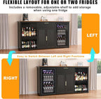 GDLF 70.1" Long Coffee Bar Cabinet - Image 3