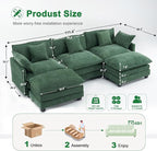 Expandable Modular Sectional Sofa - Image 2
