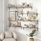 Fun Memories Deep Floating Shelves, 36W x 8D Floating Shelves Set of 2 - Image 7