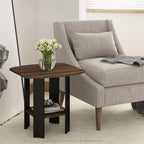 Furinno Simple Design Side Table Set of 2, 2-Tier Modern End Table - Image 2
