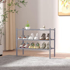 ROMGUAR CRAFT 3 Tier Bamboo Shoe Rack - Image 2