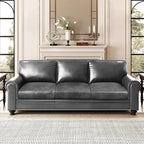 ANARACHON Leather Look Couch Cushion Covers Sofa Seat Slipcovers Sets Couches - Image 2