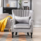Velvet Accent Chairs Set of 2 - Image 2