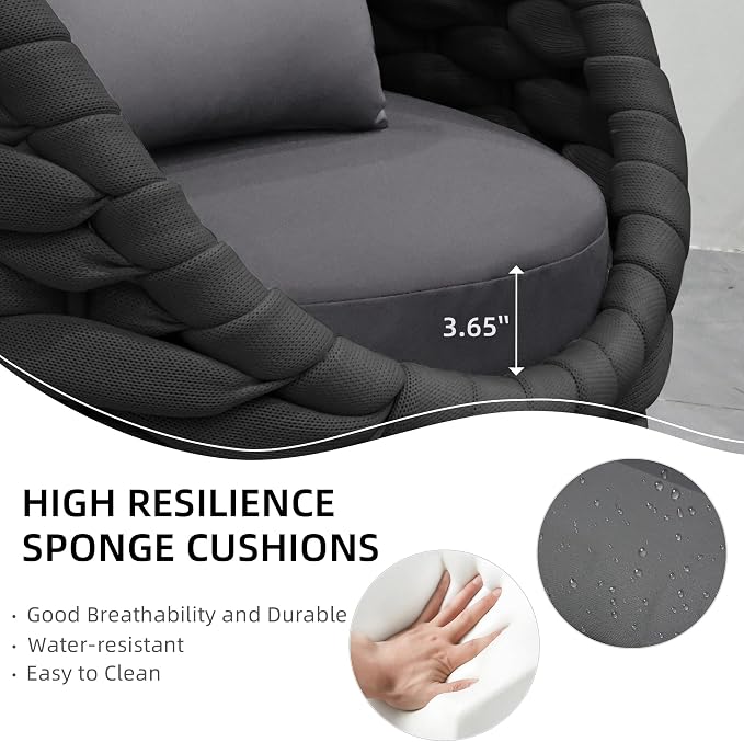 TWT 3 Piece Patio Furniture Set - Image 7