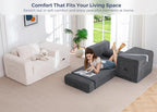 MAXYOYO Folding Sofa Couch, Convertible Floor Sofa - Image 7