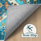 SERISSA 2x4 Washable Non Slip Boho Runner Rug - Image 4