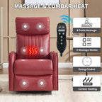 Trustyue Swivel Rocker Recliner Chair, 360° Swivel Recliner - Image 5