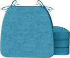 AAAAAcessories D-Shaped Chair Cushions, Machine-Washable Cover by AAAAAcessories