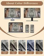 Madane Washable Runner Rug 2x6 Runners - Image 9