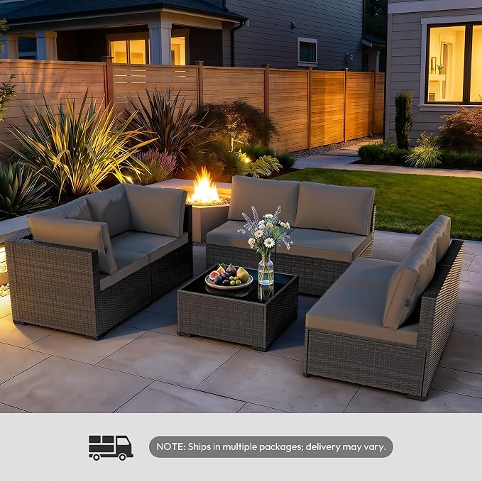 WWR Patio Furniture Set 7 Piece - Image 6