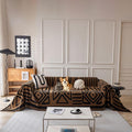 VClife Bohemian Couch Cover for Pet, Lightweight Checkered Couch Covers for 2 by VCLIFE