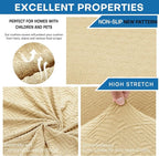 XINEAGE 2026 New 4 Pieces Couch Covers - Image 5