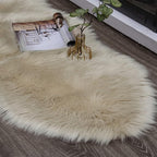 EasyJoy Ultra Soft Fluffy Shaggy Area Rug Faux Fur Rug Chair Cover Seat Pad - Image 6