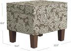 Homepop Home Decor |K7646-A880| Upholstered Modern Rectangular Storage Ottoman - Image 3