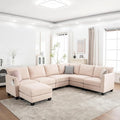 122.8" Large Sectional Couches for Living Room, 6 Seater L Shaped Modular by ZXDesign