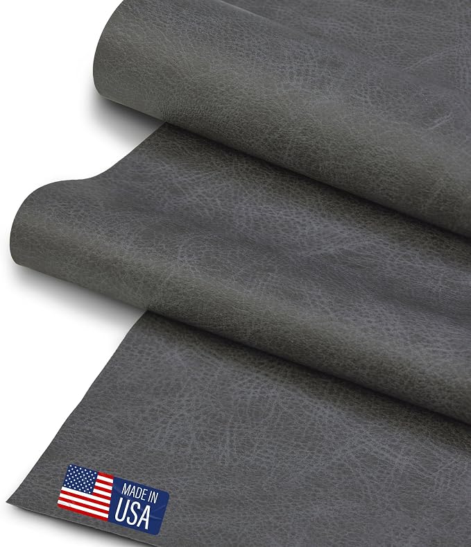 Faux Leather Fabric, Thick Durable Synthetic Repholstery Leather Vinyl by SARANDAVE