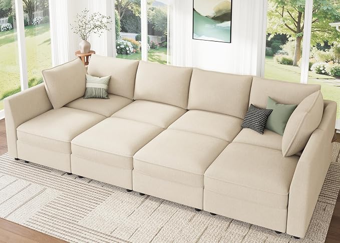 HONBAY Modular Sofa Sectional Sleeper Couch by HONBAY