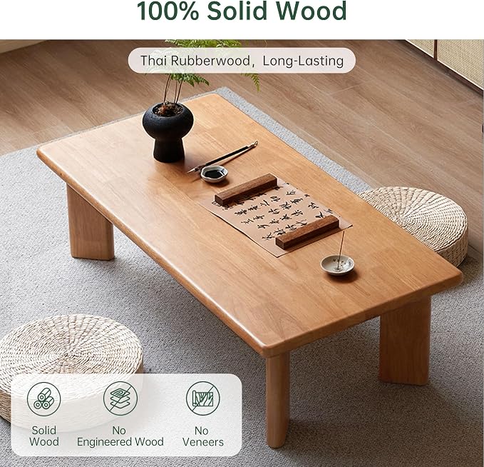 YESWOOD Solid Wood Tatami Tables - Image 4
