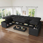 HONBAY Modular Sectional Sofa Sleeper Couch - Image 3